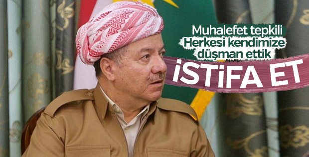 IKBY'de muhalefet Barzani'yi istifaya çağırdı