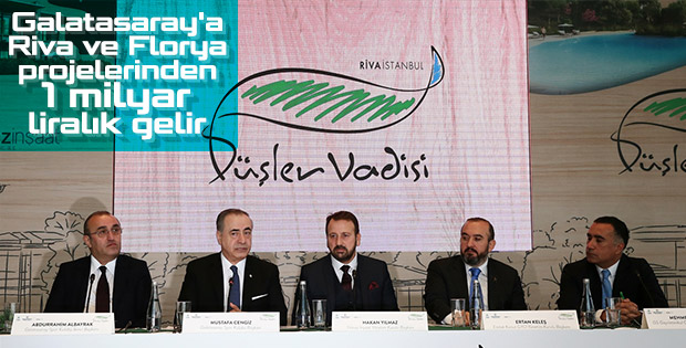 Galatasaray'ın Riva arazisine yapılacak proje tanıtıldı