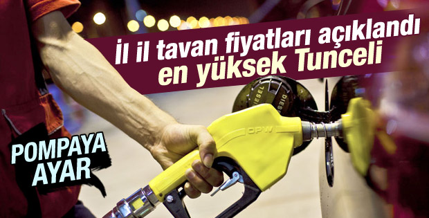 EPDK benzinin tavan fiyatlarını açıkladı