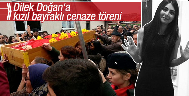 Dilek Doğan için cemevinde cenaze töreni düzenlendi