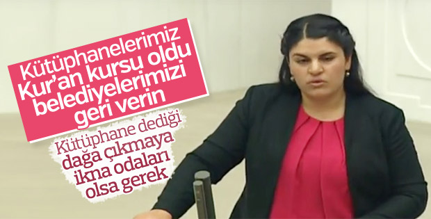Dilek Öcalan Meclis'te kayyum atamalarını eleştirdi