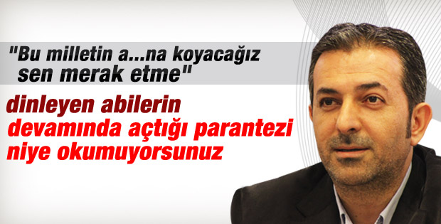 Akif Beki: Güya 'millet'e küfretmiş