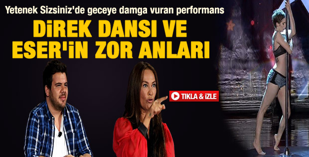 Direk dansıyla Yetenek Sizsiniz'i salladı