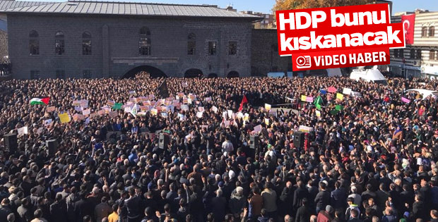 Diyarbakır Kudüs için toplandı