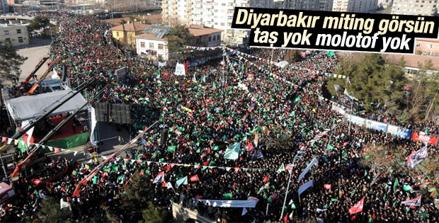 Diyarbakır'da Peygamber'e saygı mitingi