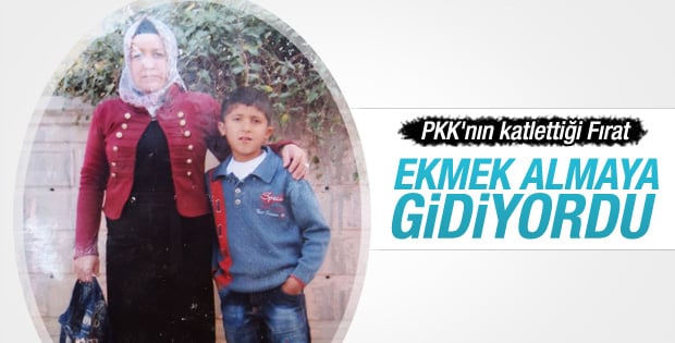 Diyarbakır'da öldürülen çocuk ekmek almaya gidiyordu