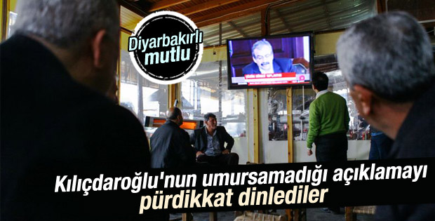 Çözüm Süreci Diyarbakır'da olumlu karşılandı