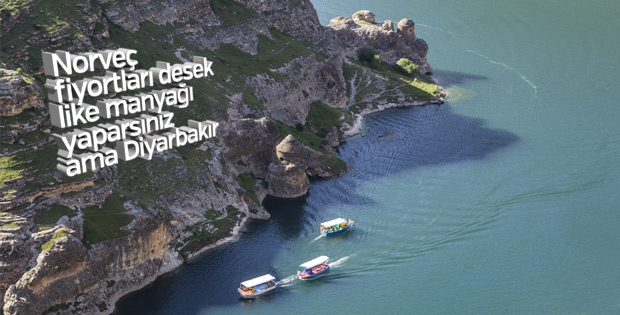 Diyarbakır artık terörle değil turizmle anılıyor