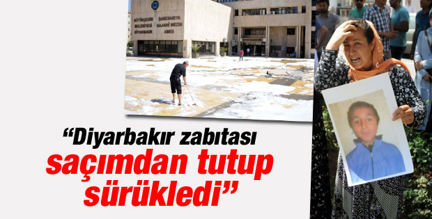Diyarbakır'da eylem yapan ailelere zabıta engeli İZLE