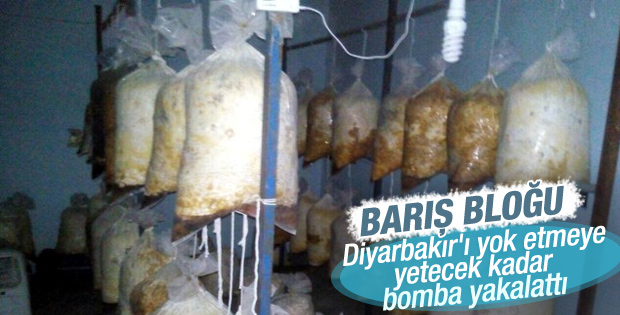Diyarbakır’ı yok etmeye yetecek bomba yakalandı