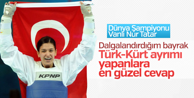 Nur Tatar Askari: Madalyam Türkiye'ye armağan olsun