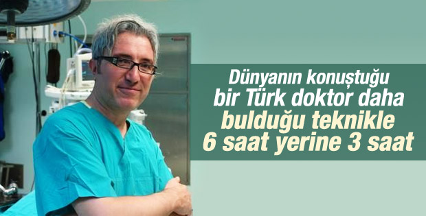 Türk cerrah Önder Sürgit bir ilki gerçekleştirdi