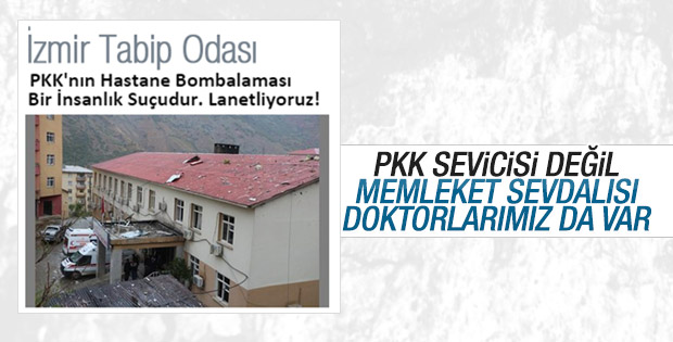 İzmir Tabip Odası PKK terörünü lanetledi