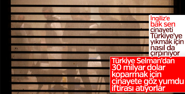 Cemal Kaşıkçı cinayetini Türkiye'ye yıkmak istiyorlar