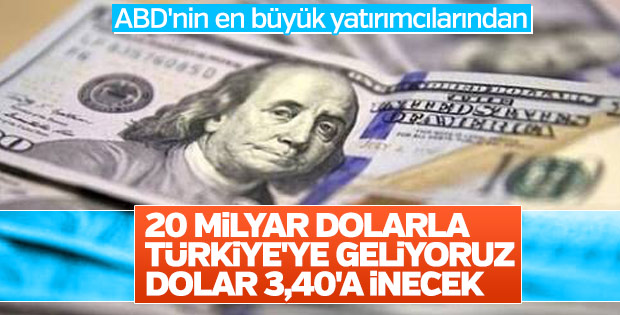 ABD'li şirket Türkiye'ye 2 trilyon dolarlık ağını açtı
