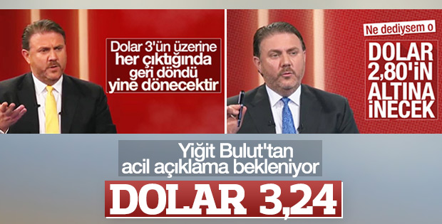 Doların ateşi düşmüyor: 3,24'ü gördü