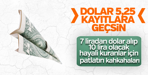 Dolar 5,25'i gördü