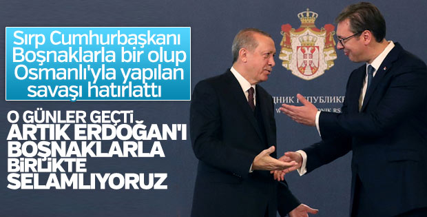 Türkiye-Sırbistan ilişkisinde dostluk vurgusu