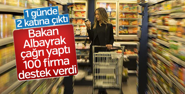 İndirim kampanyasına 100 firmadan destek