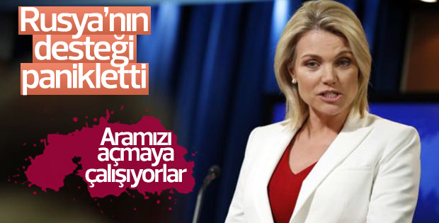 Nauert: Rusya, Türkiye ile aramızı açmaya çalışıyor
