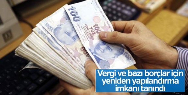 Vergi borçları için yeni kanun tasarısı