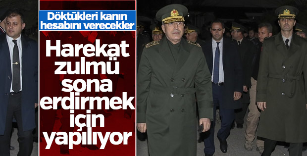 Hulusi Akar: Döktükleri kanın hesabını verecekler
