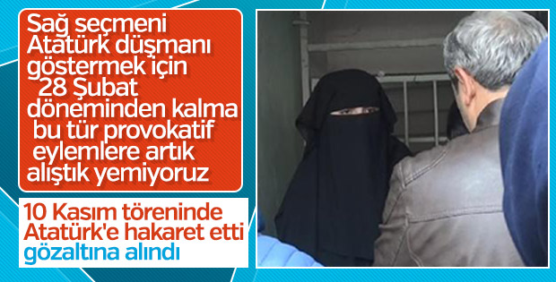 Edirne'de 10 Kasım töreninde provokasyon