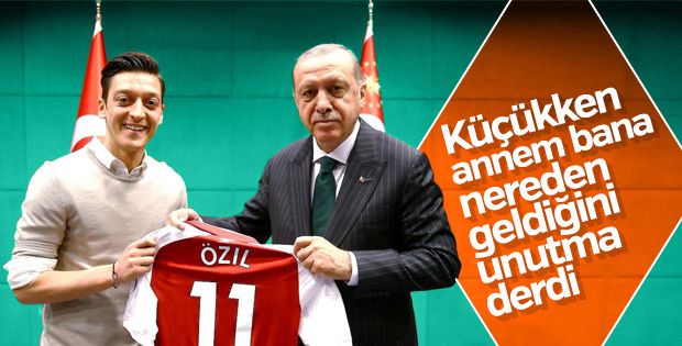 Mesut Özil: Yine olsa aynı fotoğrafı çektirirdim