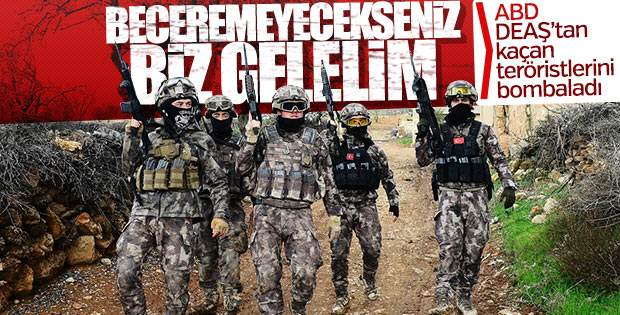 ABD yetiştirdiği PKK'lıları vurdu