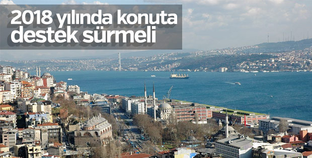 2018 yılında konuta destek sürmeli