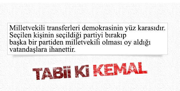 Kılıçdaroğlu: Milletvekili transferi vatandaşa ihanettir