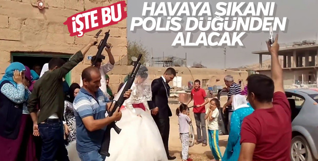 Düğün ve nişan gibi törenlerde havaya ateş açılamayacak