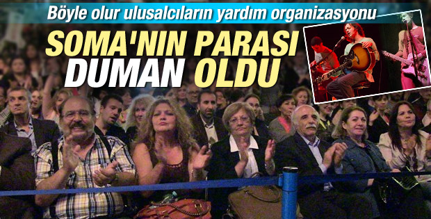 TGB'nin Soma'ya yardım organizasyonunda skandal İZLE