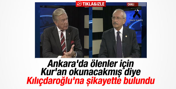 AK Parti'nin Kur'an okutması Uğur Dündar'ı rahatsız etti