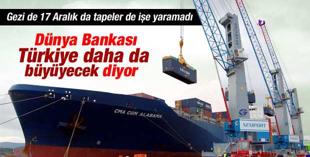 Dünya Bankası Türkiye'nin büyüme tahminlerini yükseltti