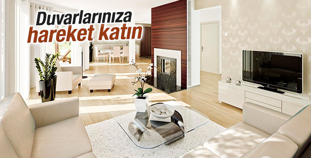 Duvarlarınıza hareket katın
