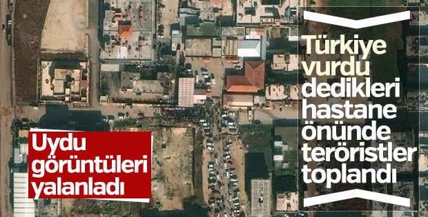 Avrupa'nın iftiracı medyasını uydu görüntüleri yalanladı