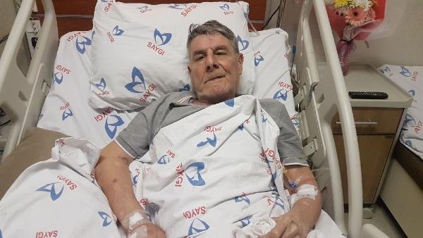 Ercan Yazgan felç geçirdi