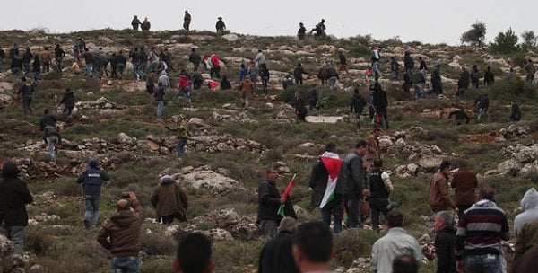 İsrail kendi topraklarına ağaç diken Filistinlilere saldırdı