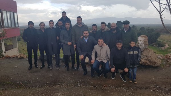 Eski futbolculardan Mehmetçik'e ziyaret