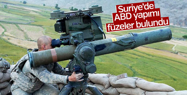 Suriye'de ABD yapımı füzeler buldu