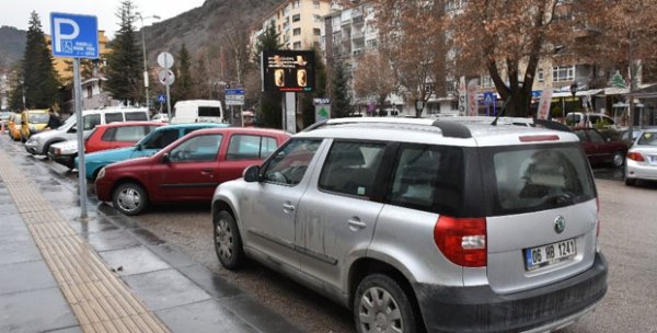 Kızılcahamam'da engelliler için park alanı