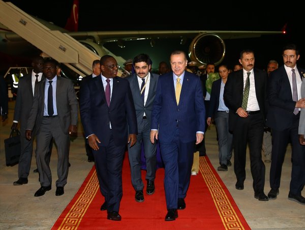 Cumhurbaşkanı Erdoğan Senegal'de