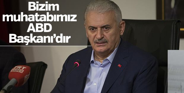 Başbakan Yıldırım: Bizi Trump'ın sözleri bağlar