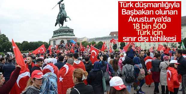 Avusturya Türkleri sınır dışı etmeye çalışıyor