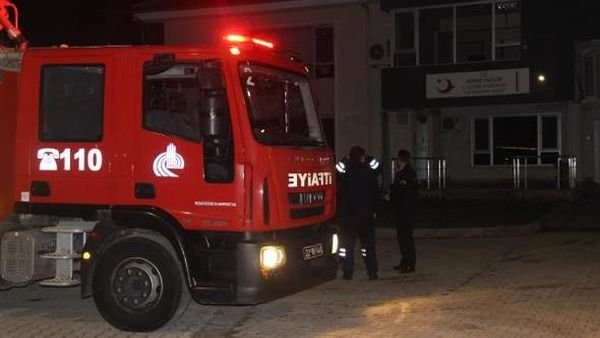 Edirne'de 400 sığınmacının kaldığı binada yangın çıktı