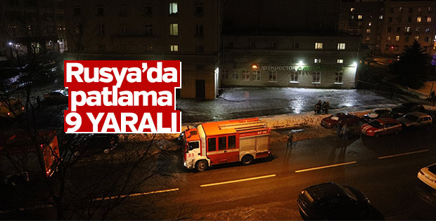 Rusya'da patlama: 9 yaralı