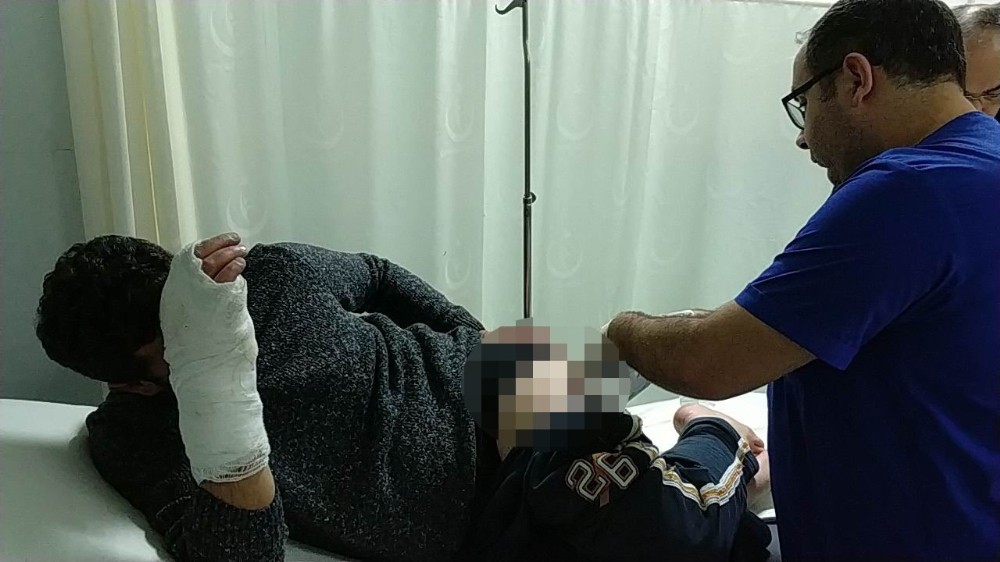 4 saldırgan Samsun'da bir kişiyi darp etti