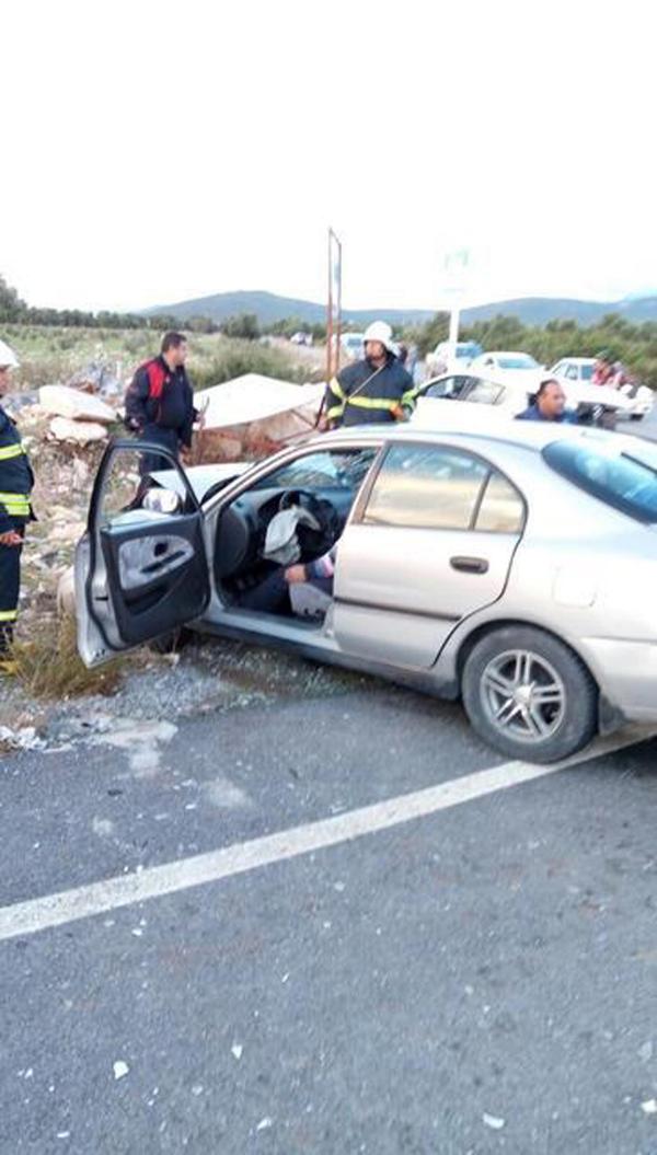 Aydın'daki kazada 2'si ağır 9 kişi yaralandı
