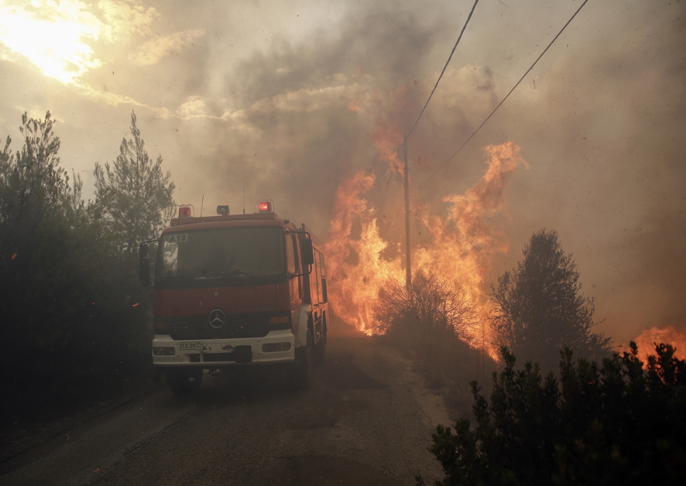 Yunanistan’da orman yangını: 24 ölü 156 yaralı